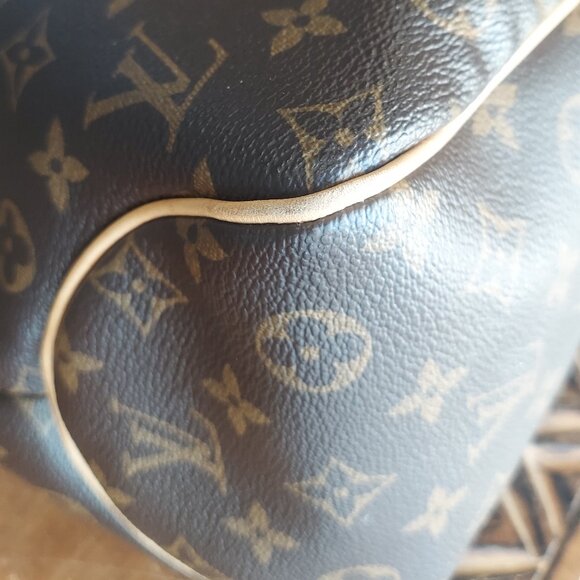 Louis Vuitton Brown Monogram Shoulder Bag - Picture 16 of 16